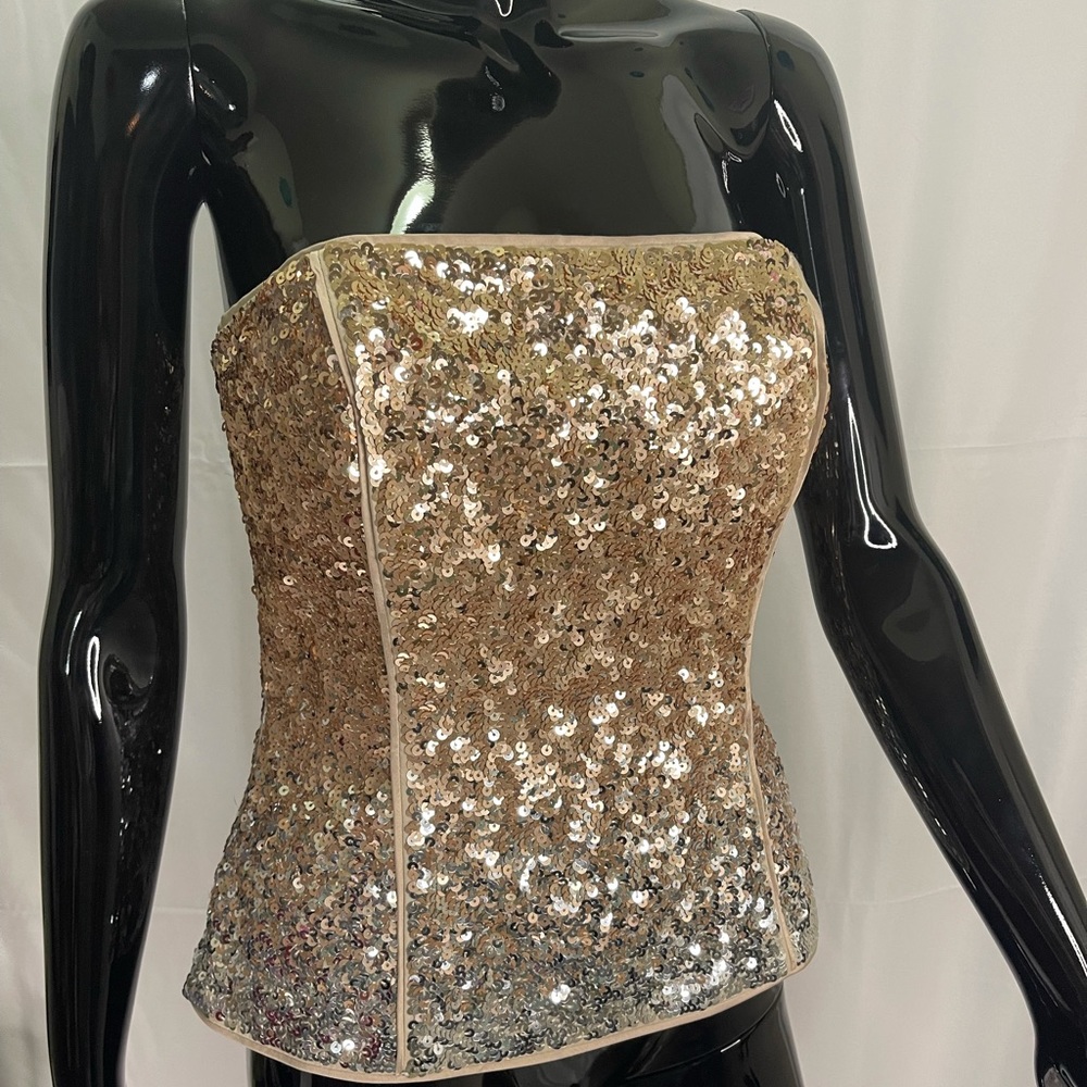 White House Black Market Sequin Top 4